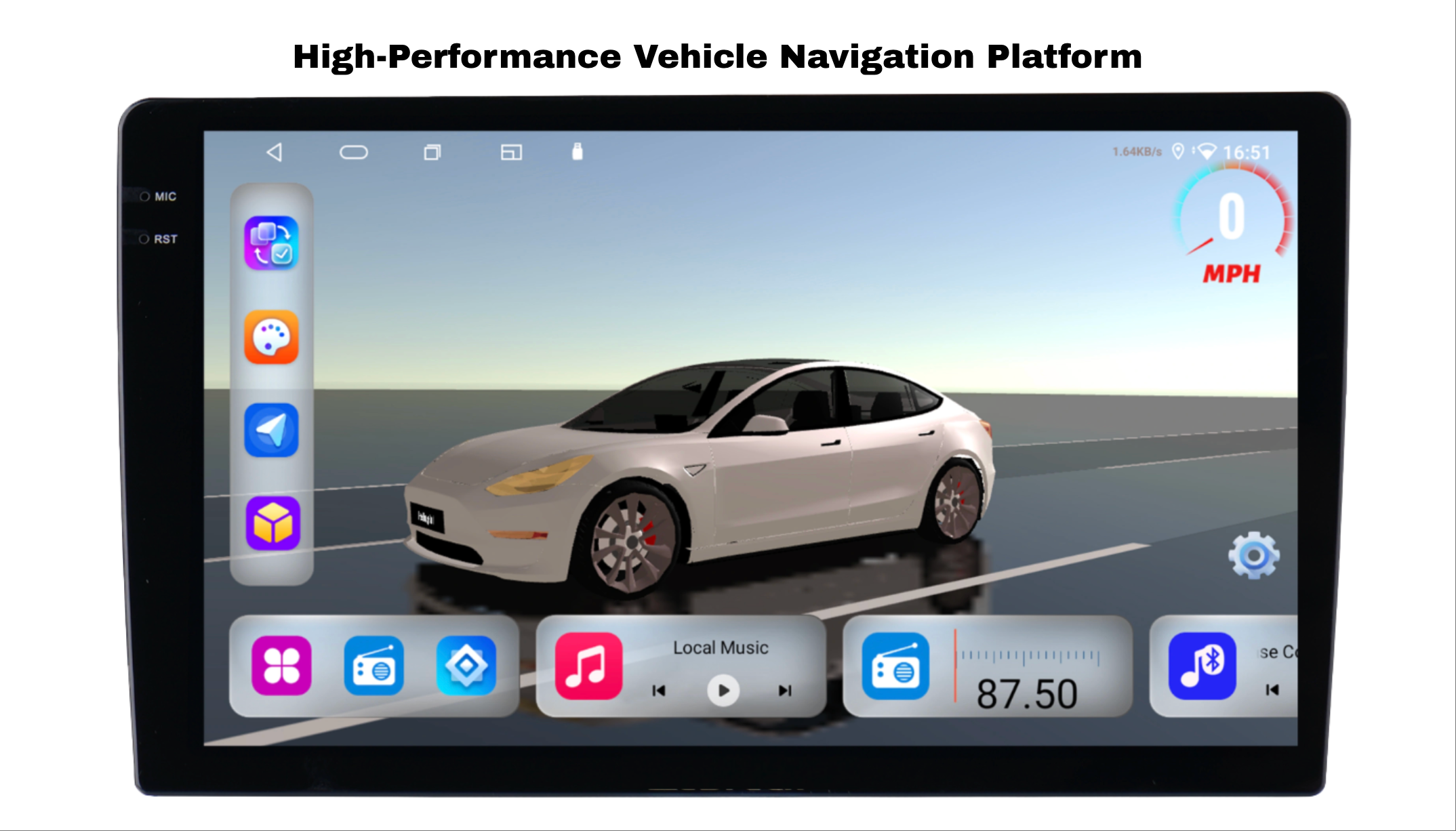 High-Performance Vehicle Navigation Platform